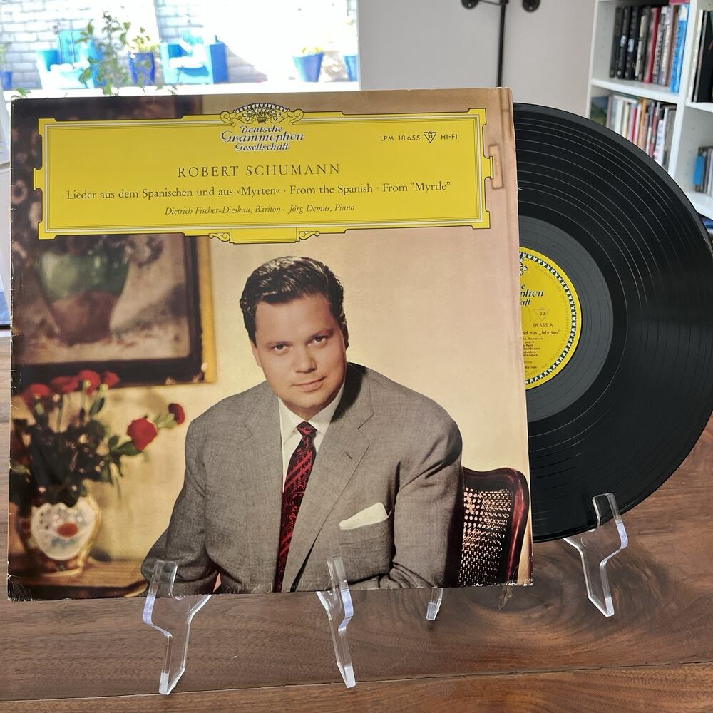 Robert Schumann Lieder Aus Dem Spanischen Und Aus »Myrten« LP 1960 DG 18655